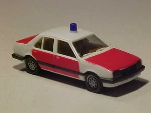 Opel Vauxhall Ascona Fire Brigade Herpa 1985 2 pulgadas 1/87 H0 plástico como nuevo suelto - Imagen 1 de 5