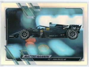 2021 Topps Formula 1 F2 Cars Matteo Nannini Sparkle Foil #132 - Picture 1 of 2