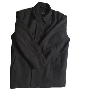 Coat Dockers XXL Gray Men Fleece Zipper DM0JP357 Polyester / Wool Blend - Picture 1 of 10