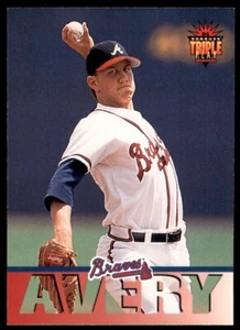 1994 Donruss Triple Play #41 Steve Avery - Picture 1 of 4
