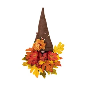 Unique Autumn Harvest Festival Dark Maple Leaf Hat Decoration Door Embellishment - Picture 1 of 8
