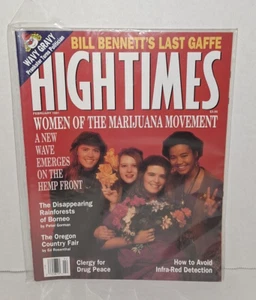High Times Magazine February 1991 Women Marijuana Movement Rainforests Clergy Pe - Picture 1 of 3