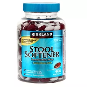 커클랜드 멤버스 마크 변비완화제 Stool Softener Docusate 400정 한국 직배송 해드립니다 (개인통관번호 메세지란에 기재필수) - Picture 1 of 12
