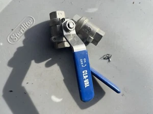 3/8” ClaVal Ball Valves - Picture 1 of 2