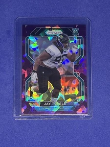 2021 Panini Prizm Football Jay Tufele #440 Purple Ice RC 12/225 Jaguars - Picture 1 of 2