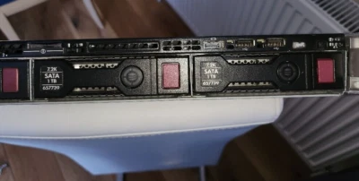 HP Proliant DL360e G8 Xeon E5-2407v2 2.4GHz - 8GB - 4x 1TB SATA - Image 1 of 4