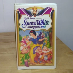 Walt Disney Masterpiece Collection Snow White And The Seven Dwarfs VHS - Picture 1 of 4