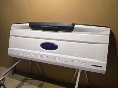 2023 2024 Ford Super Duty F250 F350 F450 F550 OEM White Tailgate w/ Camera #1 - Image 1 of 4