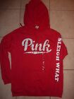 VICTORIAS SECRET PINK NEW FAIR ISLE CHRISTMAS HOLIDAY "PINK" PULLOVER HOODIE NWT