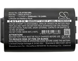 Batterie 5200mAh 99EX-BTES-1 pour Honeywell 99EXhc, 99GX, Dolphin 99EX - Photo 1/5