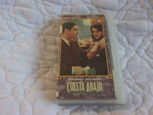 CUESTA ABAJO VHS CARLOS GARDEL MONA MARIS TANGO DANCE MUSICAL SPANISH ARGENTINA - Picture 1 of 7