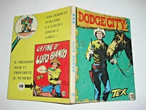 TEX TRE STELLE  18 DODGE CITY  edicola piccola 1 EDIZIONE con mg - Picture 1 of 2