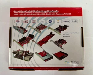 10-SATA PCIe 2.0 Expansion Card - Picture 1 of 3