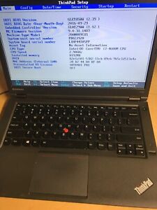Lenovo ThinkPad T440p Core i7-4600M@2.90GHz,8GB RAM , NO HD , NO OS