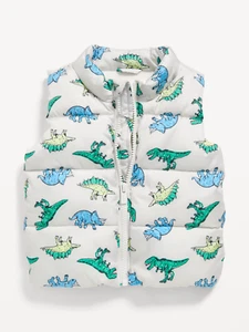 Old Navy Baby Boys' Dino Printed Vest (Sizes 6-12M, 18-24M) NWT - Picture 1 of 1