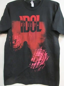 BILLY IDOL OFFIZIELLES MERCH EYES LIVE 2008 BAND KONZERT MUSIK T-SHIRT MEDIUM - Bild 1 von 5