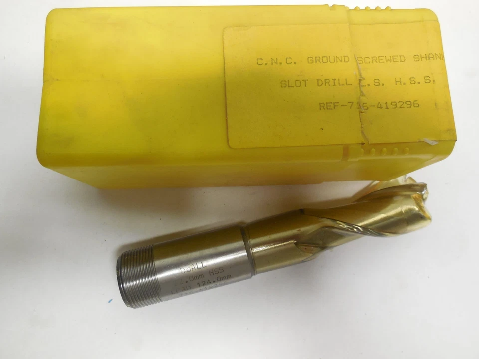 DOALL 22MM Metric 22 MM 2 Flutes Slot Drill Extra Length End Mill endmill - Image 1 of 1