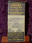 1948 Carte de Dallas Texas - Dallas Transfer & Terminal Warehouse Company