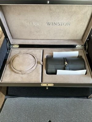 Reloj y joyero de lujo Harry Winston relojes raros laca negra Foto 1 de 4