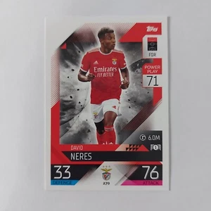 2022-23 Topps Match Attax DAVID NERES SL Benfica - Picture 1 of 2