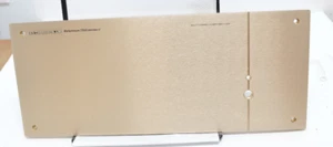 B&K Components Reference 7250 Series II Gold Faceplate - New Stock - Picture 1 of 8