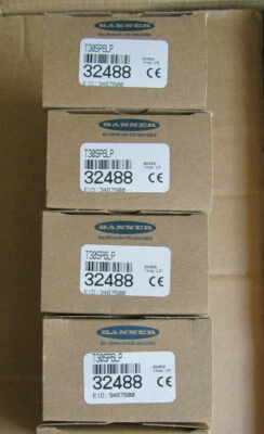 LOT OF 4 X BANNER T30SP6LP 32488 PROXIMITY SENSORS  UNUSED - Image 1 of 4