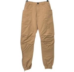 Rag & Bone Trail Lyocell Jogger Pants Cargo Utility Size 0 Tan Zippers Relaxed - Picture 1 of 9