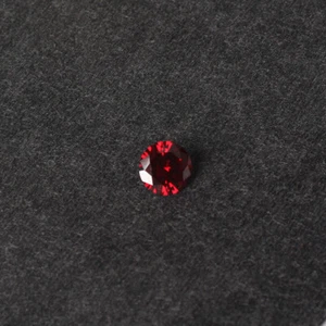 Pomegranate Red Ruby AAAAA 12MM 8.18CT Round Cut Shape  Diamond VVS Loose Gems - Picture 1 of 4