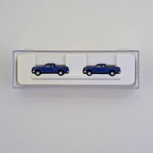 Atlas 2982 N Scale 2 Pack 1997 Ford F-150 Truck Flare Side Moonlight Blue - Picture 1 of 2