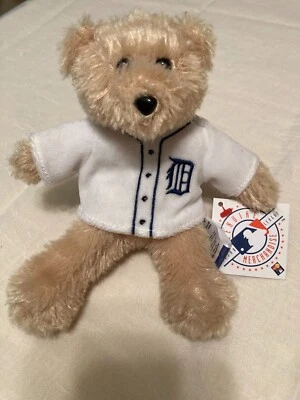 Major League Genuine Merchandise Detroit Tigers 8" Teddy Bear w/Verlander Jersey - Image 1 of 4