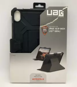 UAG Urban Armor Gear iPad 10.9” 10th Gen 2022 Case Scout Folio Black Olive - Picture 1 of 5