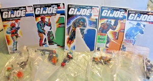 G. I. Joe Figuren 1989: 5 Vintage - Deep 6, Mortar Man, Grenade T, Snake, &T.A.R.G - Bild 1 von 7