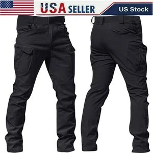 Taktische Herren Cargohose Wasserdicht Arbeit Kampfhose Outdoor Wanderhose - Bild 1 von 34