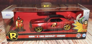 1969 Chevrolet Camaro w Robin Diecast Figure "Batman" Jada Diecast 5" 1:32 - Picture 1 of 12