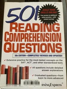 501 Ser.: 501 Reading Comprehension by LearningExpress Staff (2014, Trade... - Imagen 1 de 1