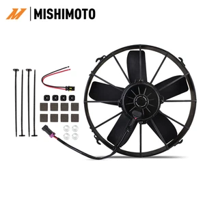 Kit de ventilador de línea de carrera de enfriamiento de radiador de alto flujo Mishimoto de 12 pulgadas - Universal - Imagen 1 de 7