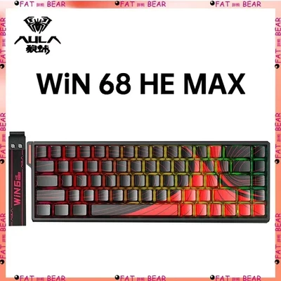 WIN60 WIN68 HE MAX Mechanical Keyboard Magnetic Switch 8K Polling Rate RGB 0Dead - Image 1 of 4