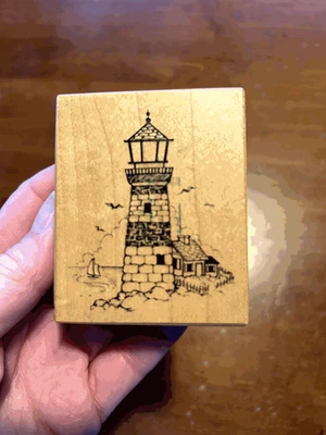 Sello de goma PSX F-1145 FARO costa náutica costa océano mar velero Foto 1 de 2