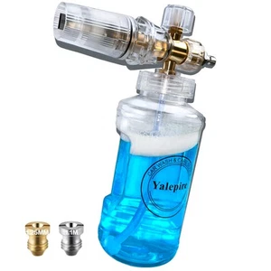 Foam Cannon for Pressure Washer Heavy Duty Foam Blaster Large Mouth Bottle Sn... - Picture 1 of 7