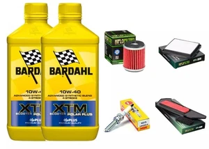 TAGLIANDO YAMAHA X-MAX 300 BARDAHL XTM 10W40 FILTRO OLIO ARIA CARTER CANDELA - Imagen 1 de 1