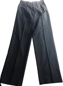 Kings Pleated Dress Pants Black Size 72r - Picture 1 of 5