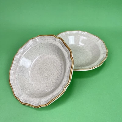 Juego de 2 cuencos para servir vintage años 70 Mikasa Garden Club Cottagecore Grannycore Foto 1 de 4