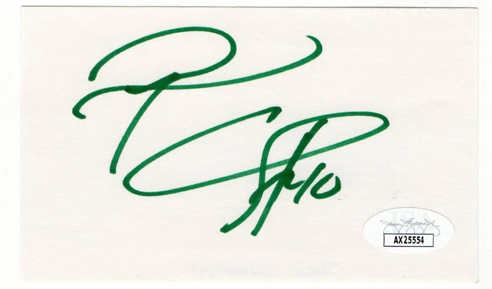 Rock Cartwright Signed Autographed Index Card Washington #40 JSA AX25554 - Image 1 of 2
