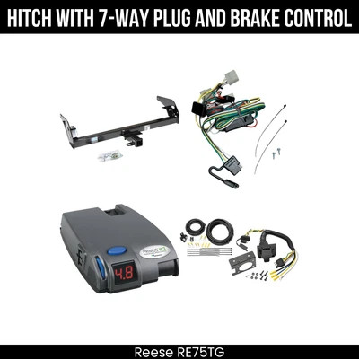 Reese Tow PKG Wiring Brake Control For 95-04 Toyota Tacoma 51108 5K lbs Class 3 - Image 1 of 4
