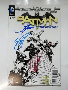 Batman 8 1:200 VARIANTE BOCETO 3x Firmado por Snyder Glapion Capullo - 9.6 - Imagen 1 de 2