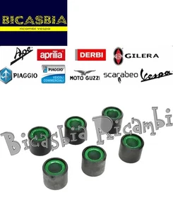 B019236- ORIGINAL PIAGGIO KI 6 ROLLEN VARIATOR 150 VESPA SPRINT SPORT ABS IGET - Bild 1 von 1