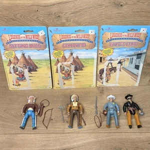 Legends of the Wild West Figuren Lot Sitting Bull Geronimo Billy Kid Wyatt Earp - Bild 1 von 10