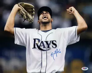 DAVID PRICE SIGNED AUTOGRAPH 11X14 PHOTO - TAMPA BAY RAYS, CY YOUNG WINNER PSA - Picture 1 of 1