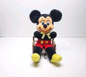 Vintage Walt Disney Figuren 60er Handarbeit Mickey Mouse 19 Zoll Plüschtier Hergestellt in den USA - Bild 1 von 20