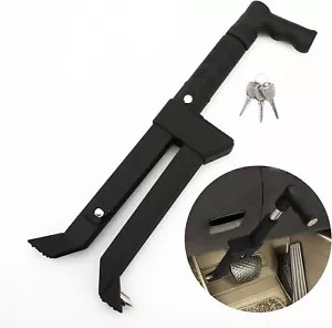 Brake Pedal Lock Anti Theft Car Device Brake Clutch Lock Universal Car Lock - Foto 1 di 9